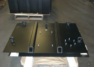 Painted Steel Cover & Box w/Reinforcement